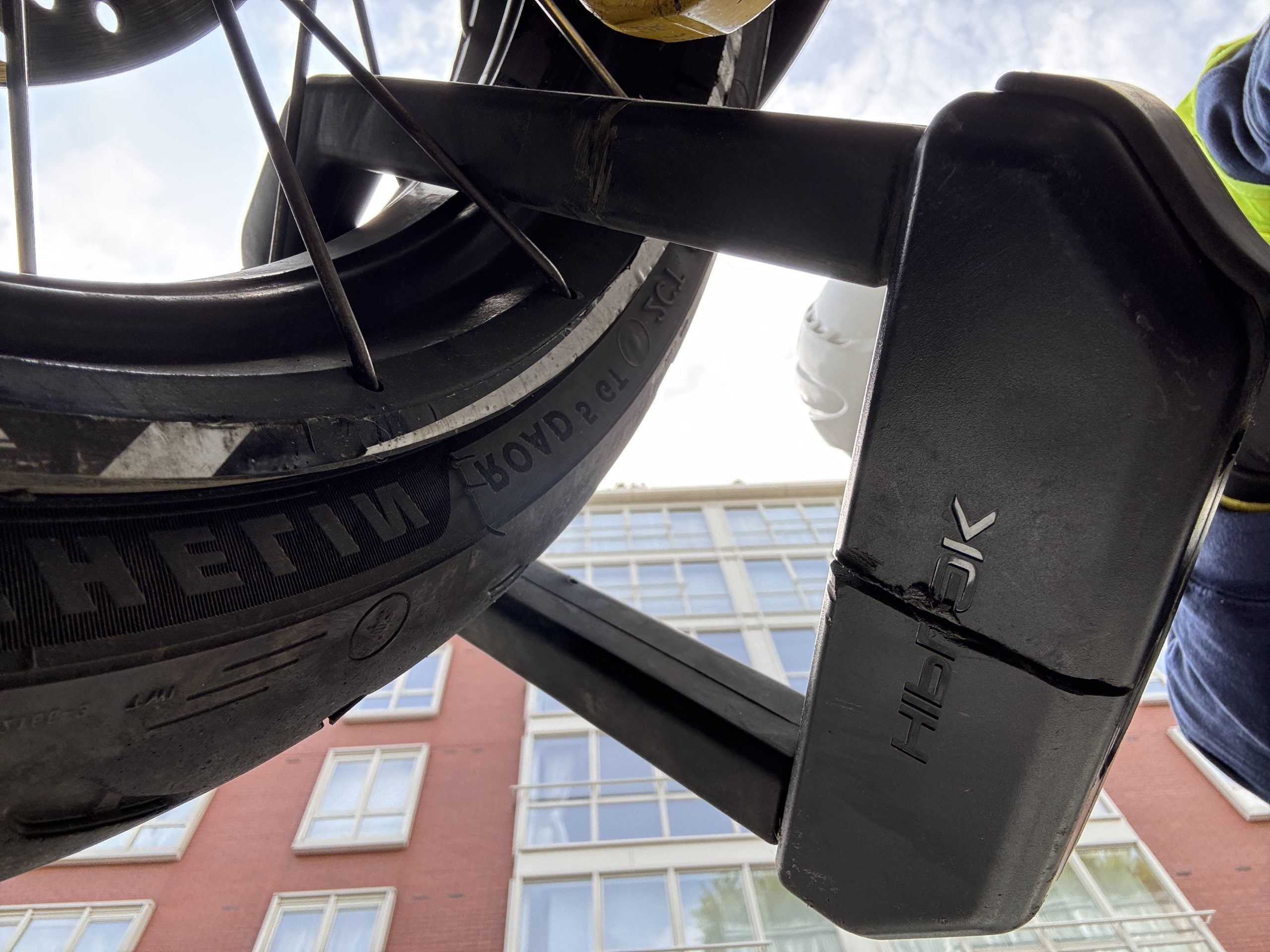 Hiplok DX1000 Stopped Motorcycle Theft Attempt