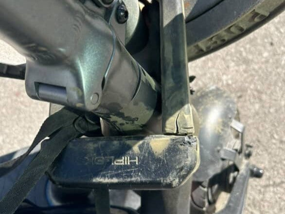 Electric Scooter Theft attempt Stopped by D1000