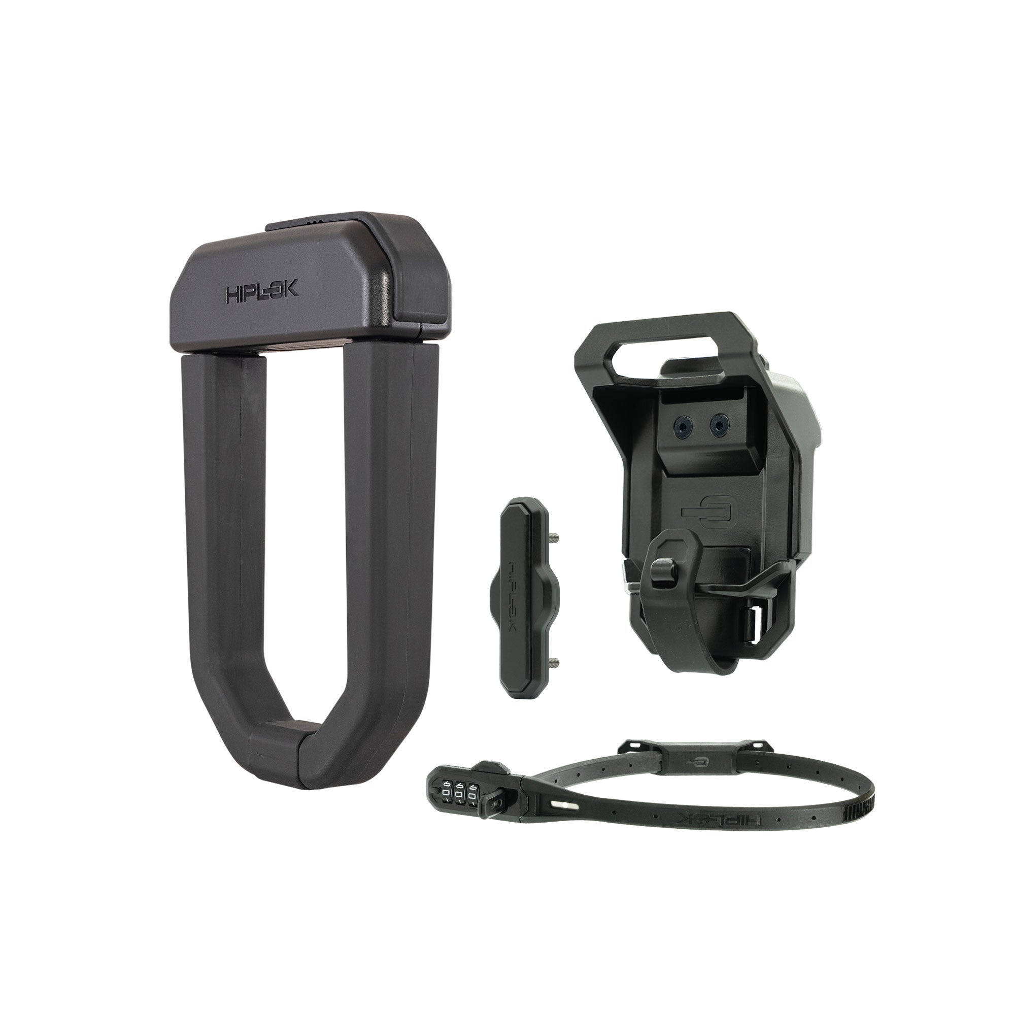 Hiplok D1000 Bicycle Lock Kit - Black | Hiplok