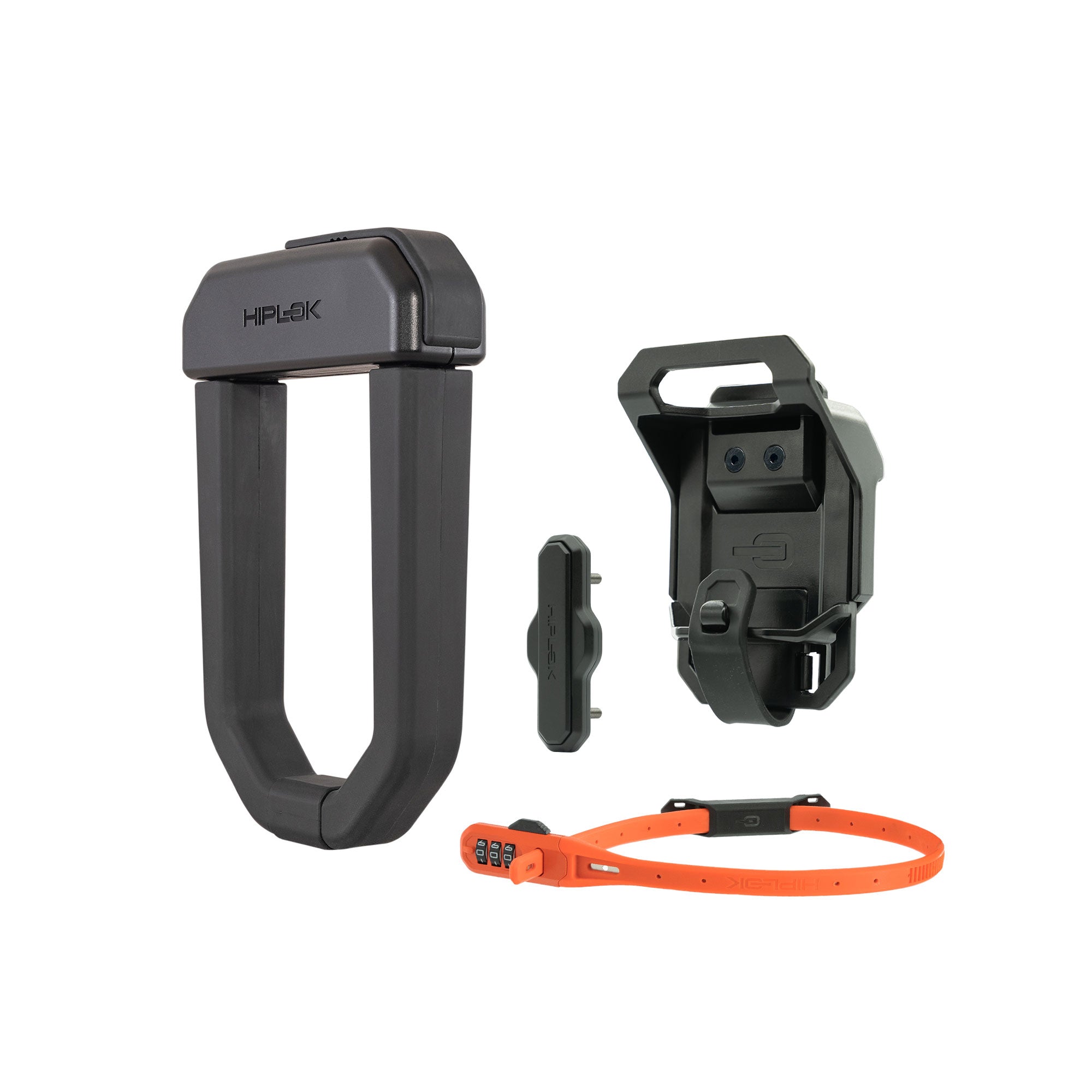 Hiplok D1000 Bicycle Lock Kit - Orange | Hiplok