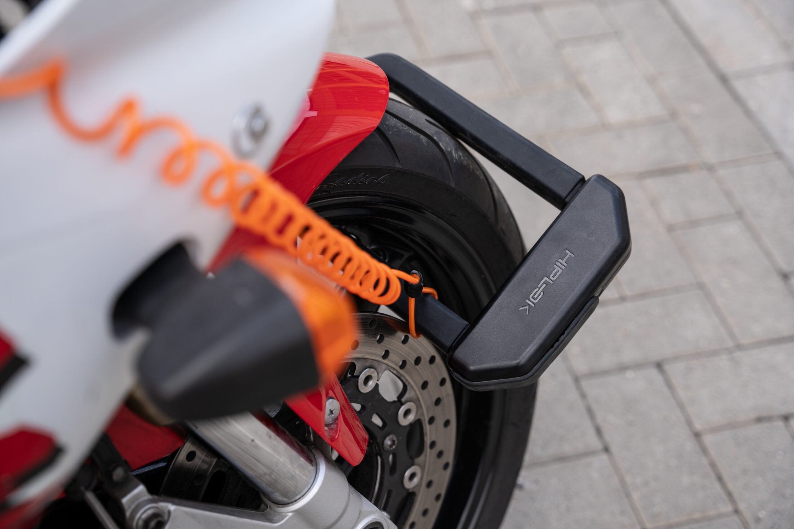 HIPLOK REMINDER CABLE ORANGE - | Hiplok