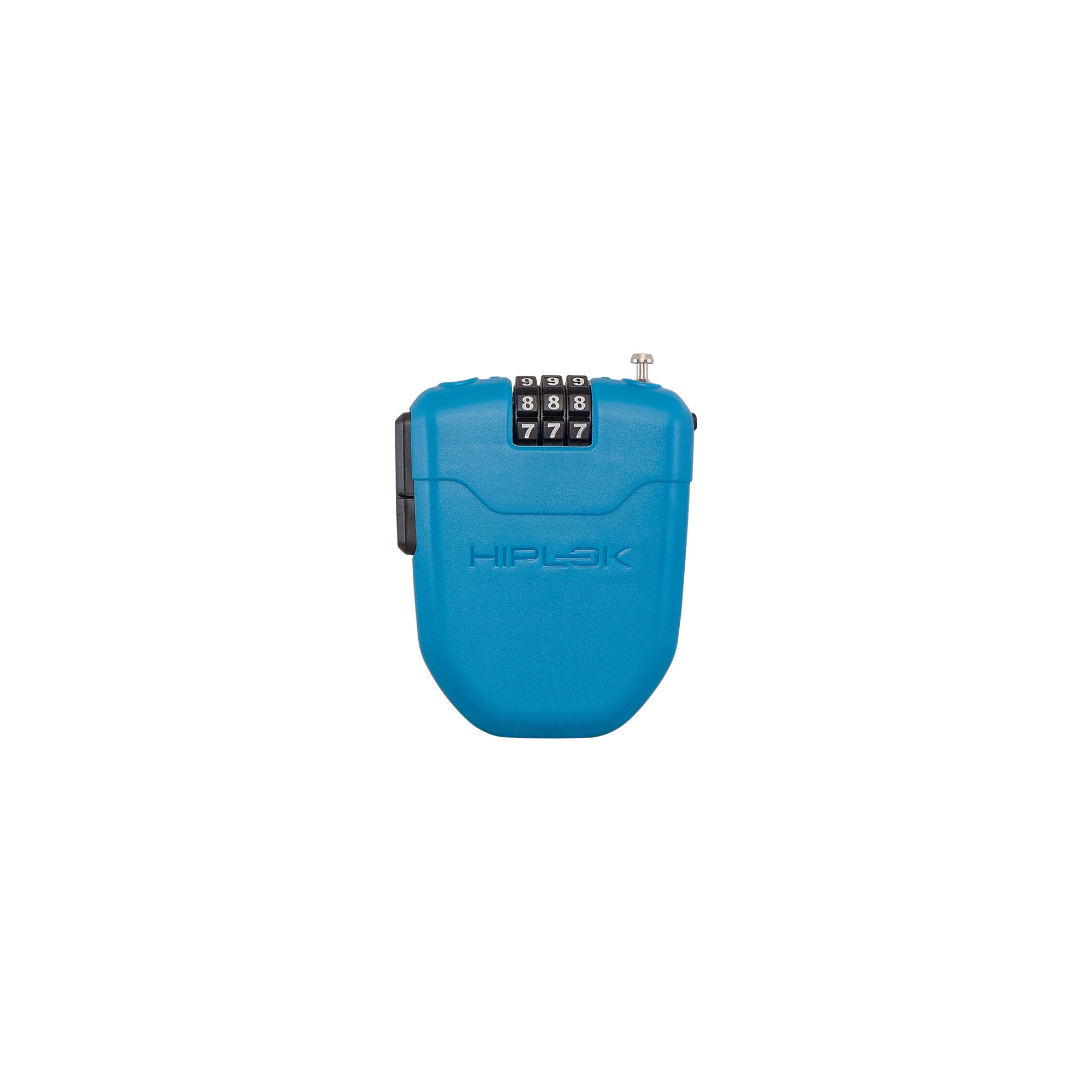 Cyan Hiplok FX retractable combination cable lock
