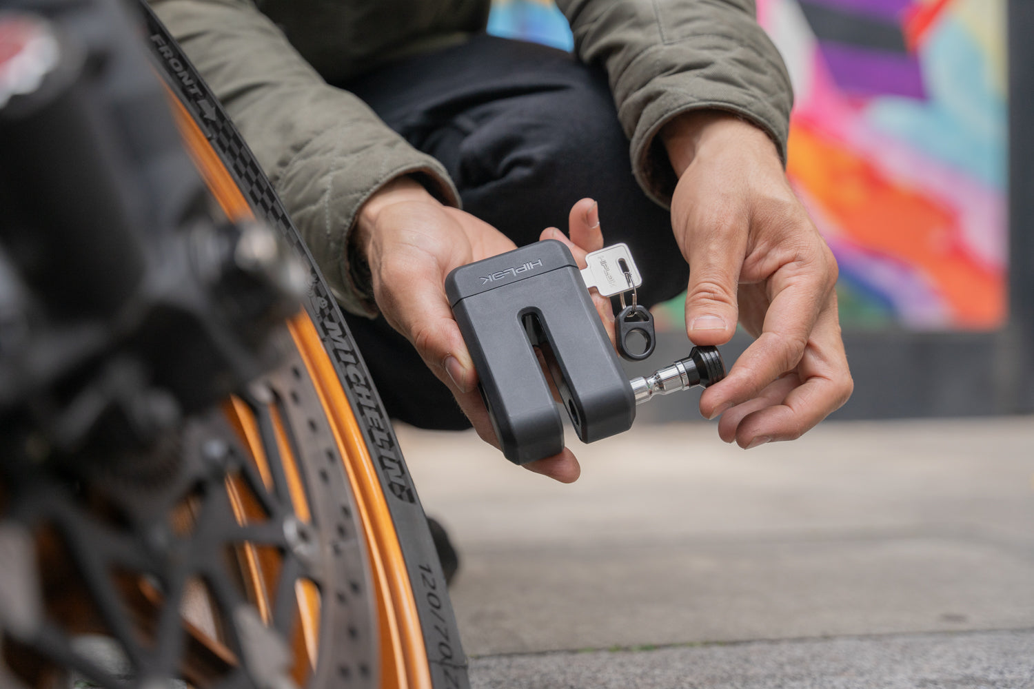 Hiplok 1000 SERIES MOTORCYCLE DISC + D LOCK (Keyed Alike) - | Hiplok