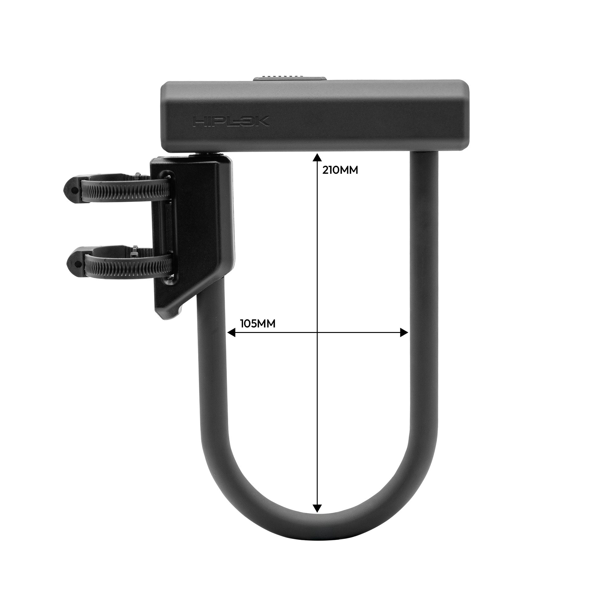 Hiplok URBAN D Lock with Frame Mount - Hiplok - Bracket Disattached