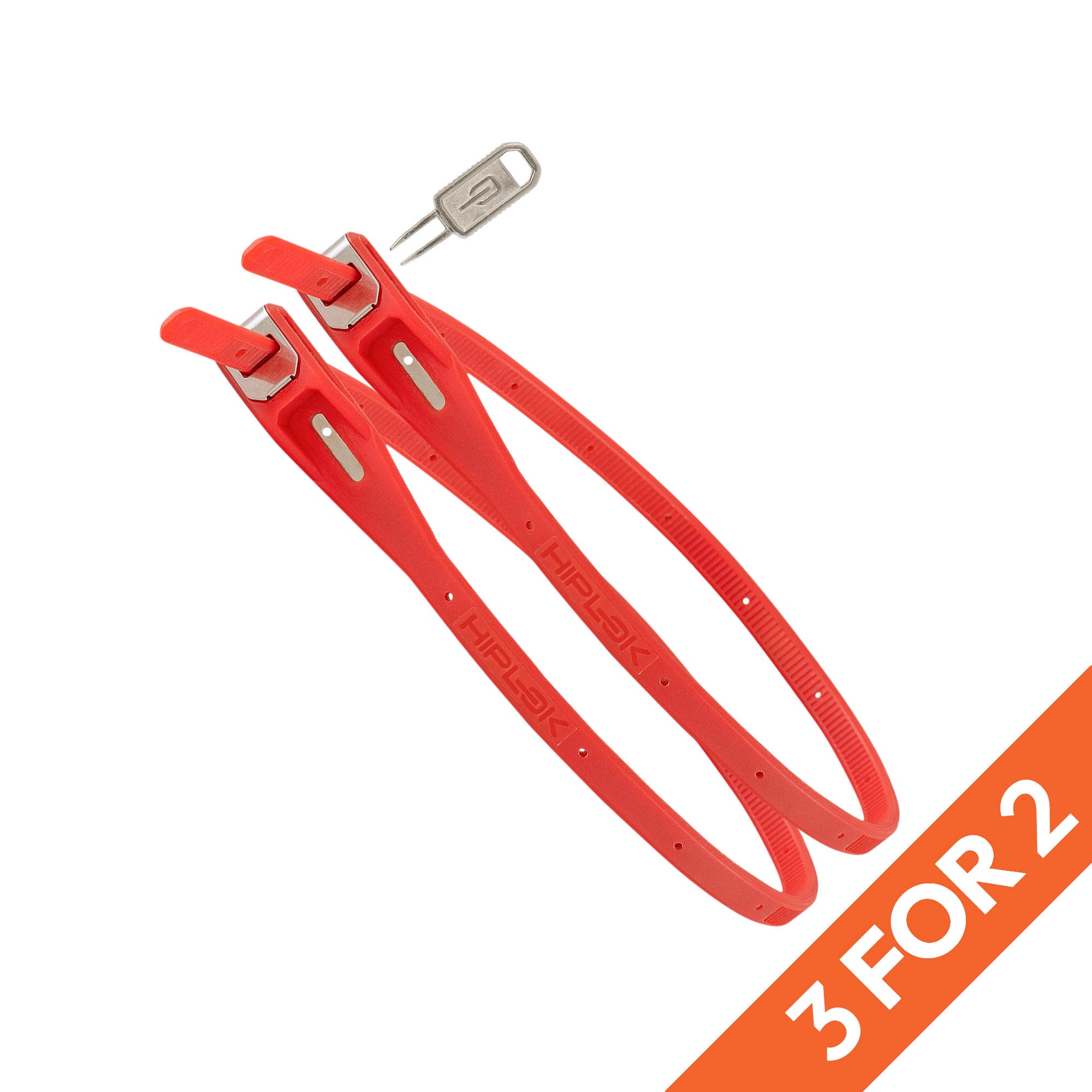 Z LOK Twin Pack - Red | Hiplok