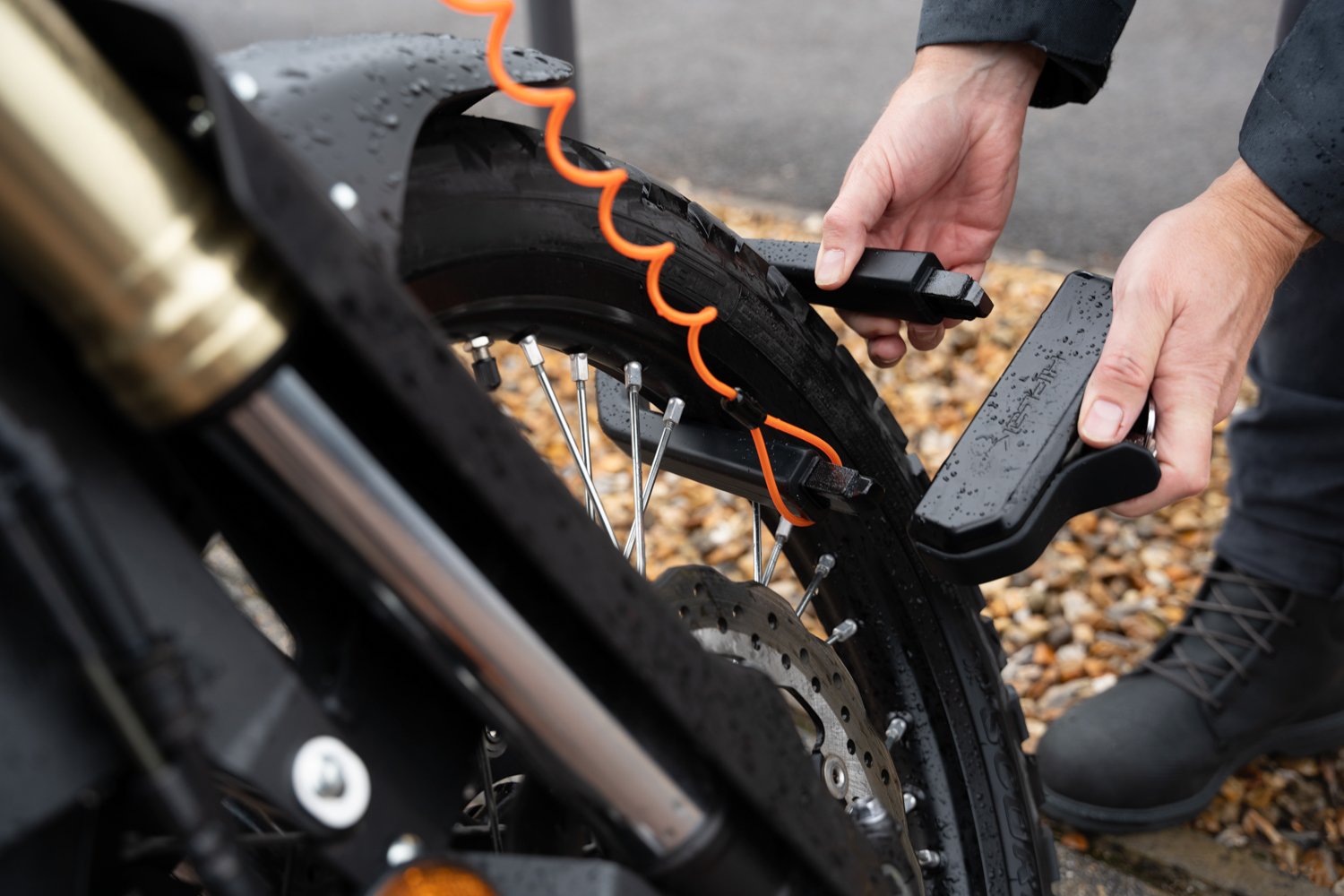 HIPLOK REMINDER CABLE ORANGE  -   |  Hiplok