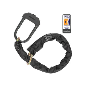 Sold Secure Diamond XL chain with Sold Secure Gold DX U Lock
