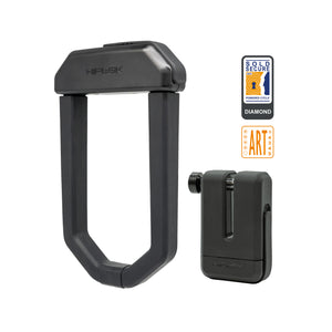 Hiplok 1000 SERIES MOTORCYCLE DISC + D LOCK (Keyed Alike)  -   |  Hiplok