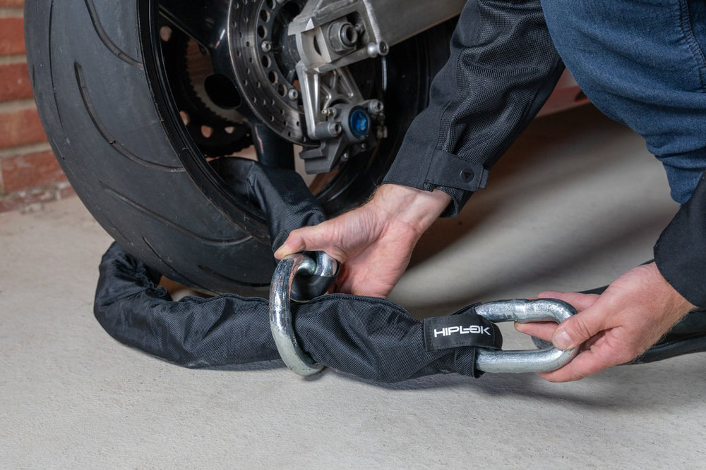 Hiplok Mega Chain - Motorbike Chain Lock - 1.3m Locking Length