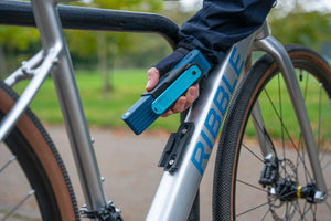 Mounting Hiplok Switch Folding Bike Lock to Bike Frame