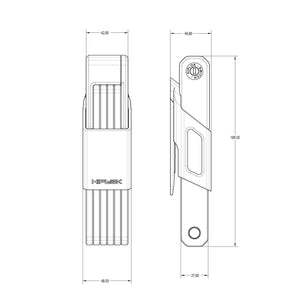 Hiplok SWITCH - Folding Bike Lock  -   |  Hiplok