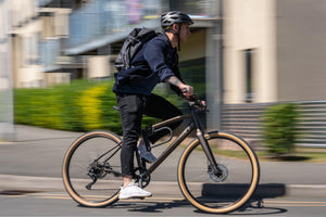 Hiplok URBAN D Lock with Frame Mount - Hiplok - In Use